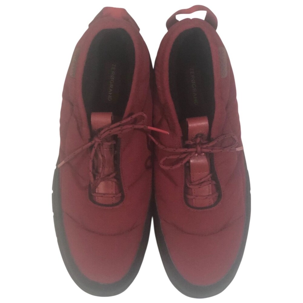 Cole Haan Zerogrand Faux Snow Sneakers Mens Red&Black Size 9